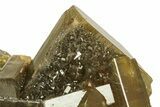 Tabular Golden Barite Cluster - Xiefang Mine, China #242582-2